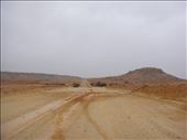 Soggy when wet, approaching Birdsville, QLD: by thomasz, Views[163]