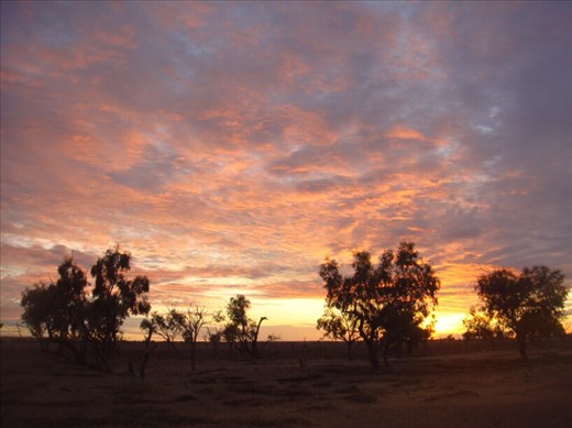 Sunrise, Simpson Desert, QLD