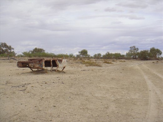 Another victim of the outback, Walkers Crossing Track, SA