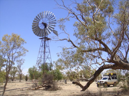 Windmill, Innamincka Regional Reserve, SA