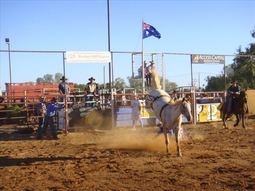 Rodeo, 31/12/2014, Tibooburra, NSW