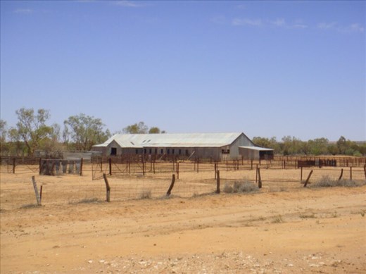 Old shearer quarters, Sturt NP, NSW