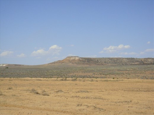 Entering the breakaways, Sturt NP, NSW
