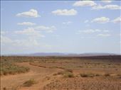 Approaching the northern Finders Ranges, SA: by thomasz, Views[166]