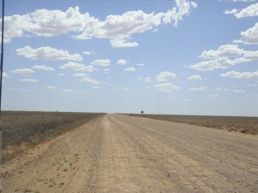 Down the corrugated Strzelecki Track, SA
