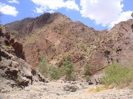Deeper into Barraranna Gorge, Arkaroola, SA