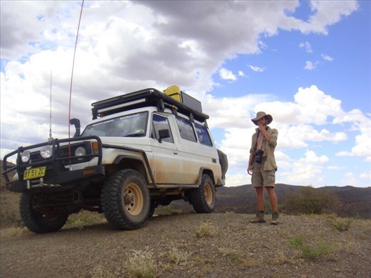 Nicotine break, Arkaroola, SA