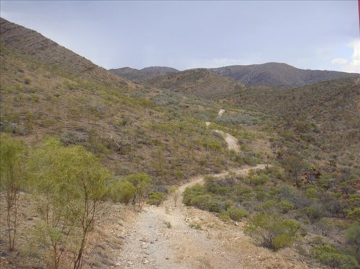 Windy stretch, Arkaroola, SA