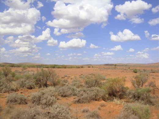 Driving down from Leigh Creek, SA