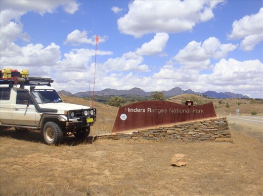 Welcome to Flinders Ranges NP, SA