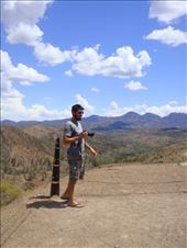 Carlo on Bunyeroo Valley Lookout, Flinders Ranges NP, SA: by thomasz, Views[178]