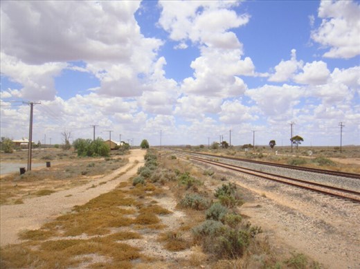 Looking east, Manna Hill, SA