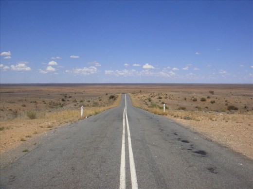 Into nothing, Silverton, NSW