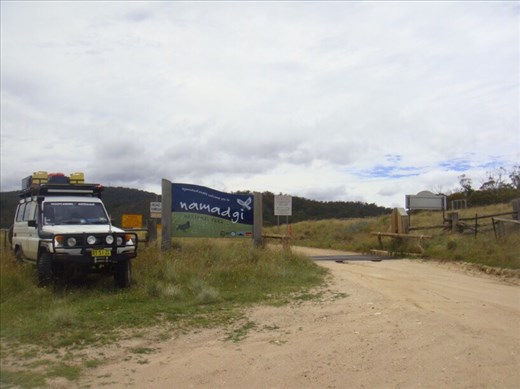 Entering the ACT and Namadji NP