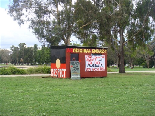 Aboriginal embassy, Canberra, ACT