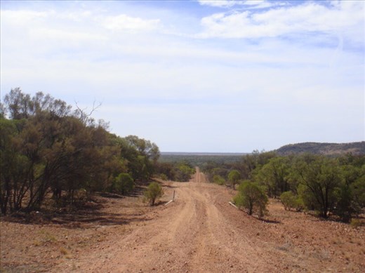 Road to Mount Oxley, Bourke, NSW.