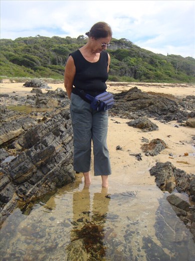 Definitely no kankels in sight, Red Head beach, NSW.