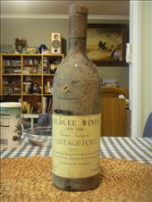 1977 Cabernet Sauvignon, had a 1965 port too, Kimbriki, NSW.: by thomasz, Views[209]