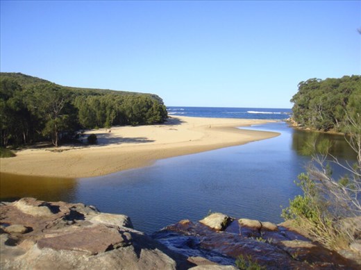 Wattamolla beach, Royal NP, NSW.