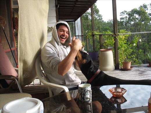 Peta can be persistent, Kimbriki, NSW.