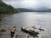 Canoes, Lumbumbu Bay, Malekula.: by thomasz, Views[217]