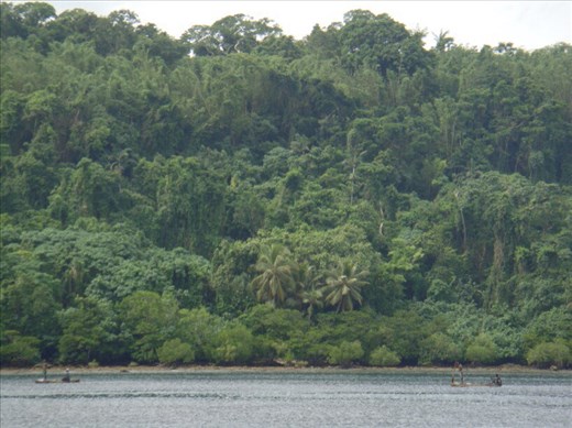 Fishermen, Lumbumbu Bay, Malekula.