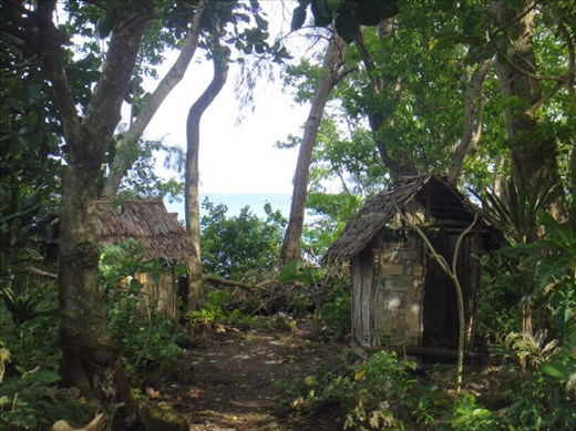 'The everlasting toilets', Caroline Bay, Malekula.