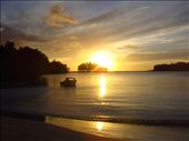 Sunset over Caroline Bay, Malekula.: by thomasz, Views[174]