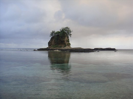 Lonely apostle, between Limbinwen and White Sand, Malekula.