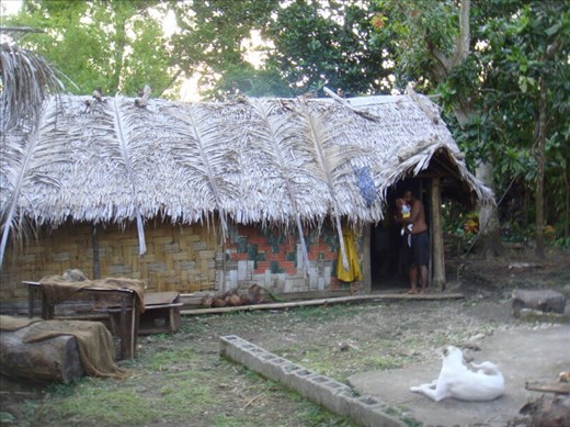 The kitchen, Caroline Bay, Malekula.