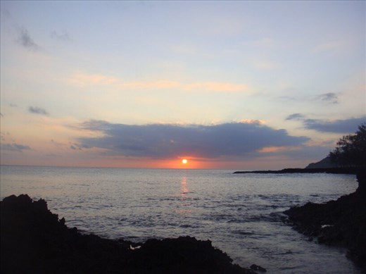 Sunset, Caroline Bay, Malekula.