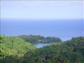 Caroline Bay village from afar, Malekula.: by thomasz, Views[174]