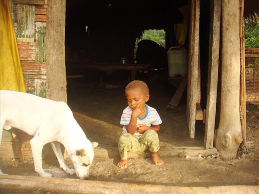 Selek and Elieta, Caroline Bay, Malekula.