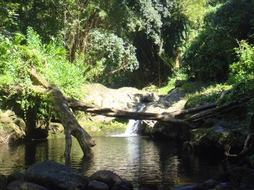 Little falls, Lombaha, Ambae.