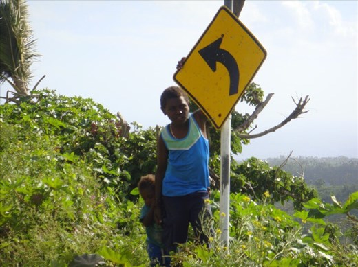 Antoine having a rest, Lownelapen, Tanna.