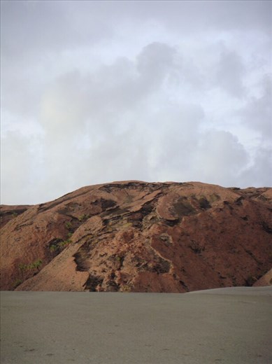 Red rocks, Mt. Yasur, Tanna. 