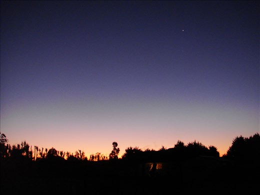 A very cold night, KeriKeri, Northland.