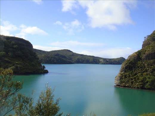 Inlet of the Whangaroa harbour, Northland.