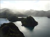 Drizzle in the Whangaroa harbour, Duke's nose, Whangaroa harbour, Northland.: by thomasz, Views[248]