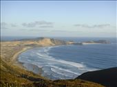 Looking out over Te Werahi beach, Cape Reinga, Te Paki Reserve, Northland.: by thomasz, Views[154]