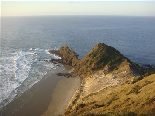 East from Cape Reinga, Te Paki Reserve, Northland.