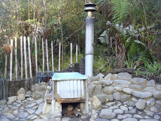 Bushbath I built, Tapu, Coromandel
