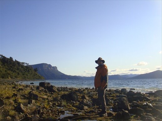 Not bad for a day's hitchhiking, Lake Waikaremoana