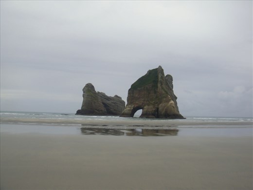 Wharariki beach