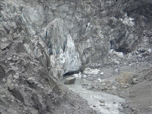 Fox glacier mouth