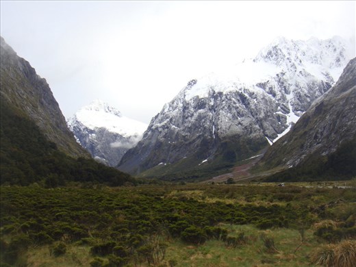 U-shaped valleys in Fiordland NP, the glaciers are long gone