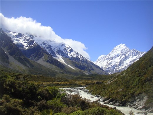 Mt Cook, NZ's highest at 3724m