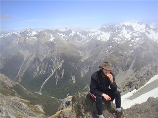 Every serious mountaineer knows that you can't climb a mountain without a pickle in your sandwich.
Avalanche Peak