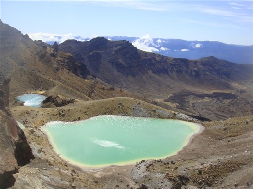 Emerald lakes, Tongariro NP
