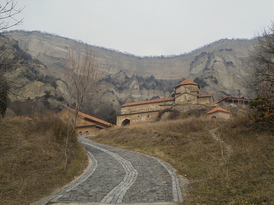 Our final goal is a Shio-Mgvime monastery. Place with tremendous atmosphere.